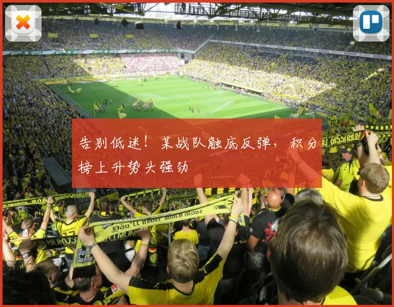 告别低迷！某战队触底反弹，积分榜上升势头强劲