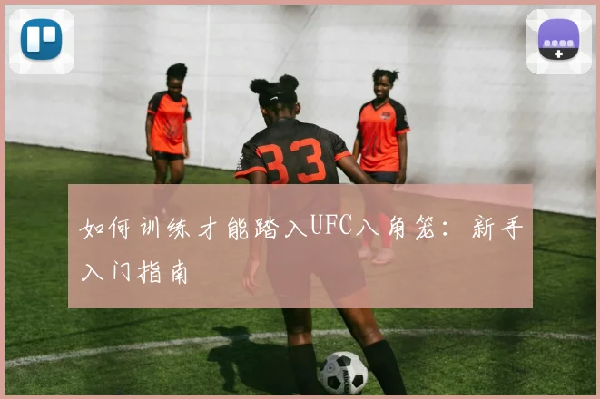 如何训练才能踏入UFC八角笼：新手入门指南
